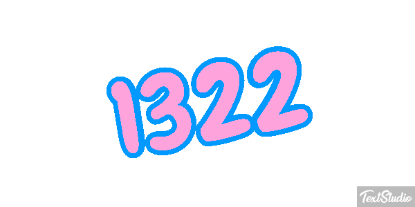 1322 Text effect