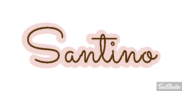 Santino Effetto testo