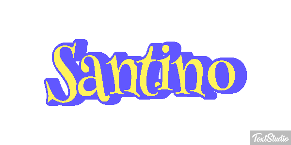 Santino Effetto testo