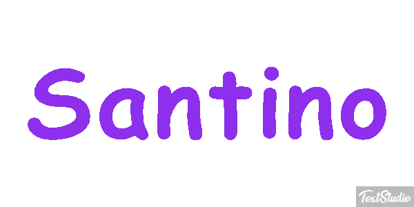 Santino Effetto testo