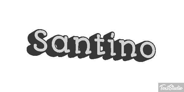 Santino Effetto testo