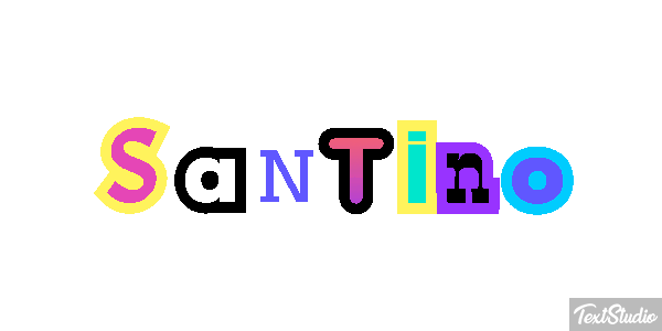 Santino Effetto testo