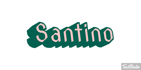 Santino Effetto testo