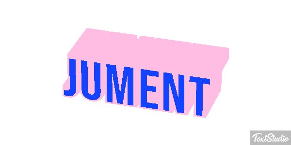 Jument Effet de texte