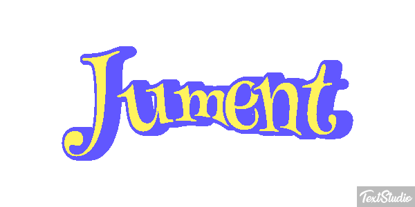 Jument Effet de texte