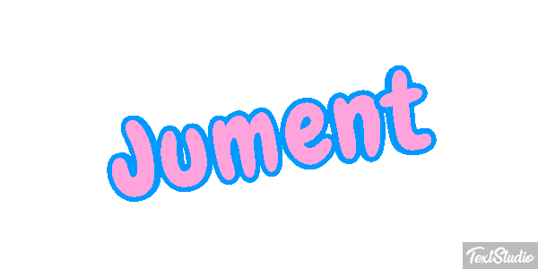 Jument Effet de texte