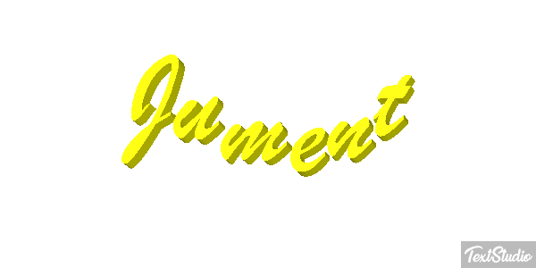 Jument Effet de texte