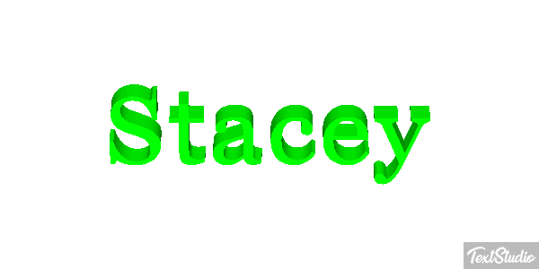 Stacey Texteffekt