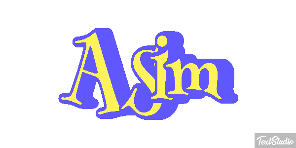 Asim Текстовый эффект