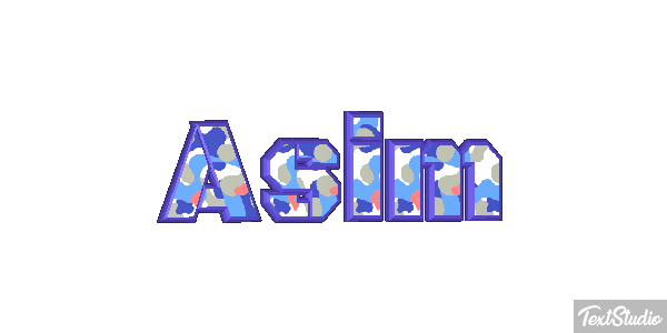 Asim Текстовый эффект