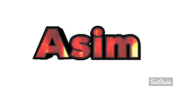 Asim Текстовый эффект