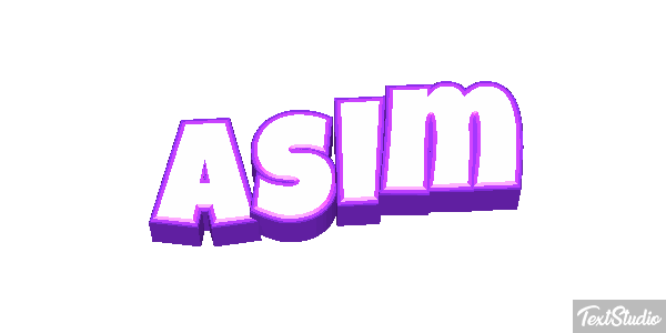 Asim Текстовый эффект