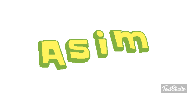 Asim Текстовый эффект
