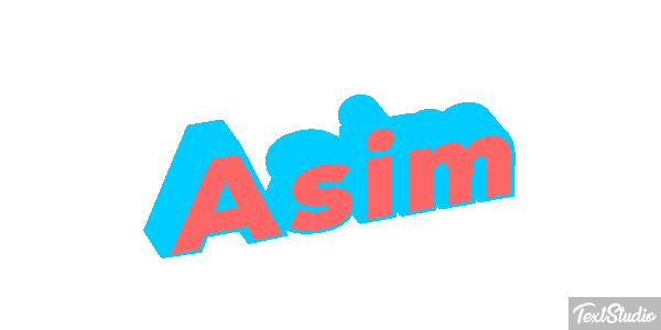 Asim Текстовый эффект