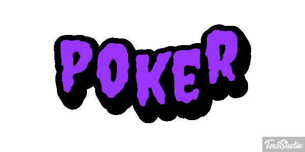 Poker Efeito do texto