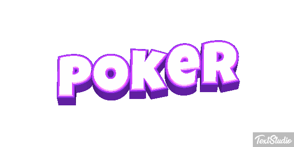 Poker Efeito do texto
