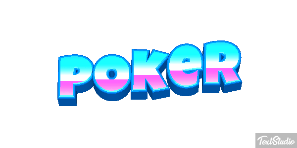 Poker Efeito do texto