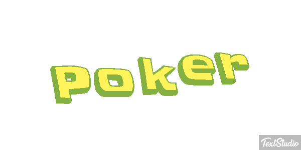 Poker Efeito do texto