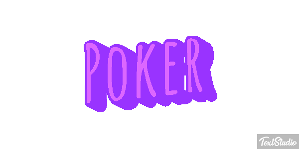 Poker Efeito do texto