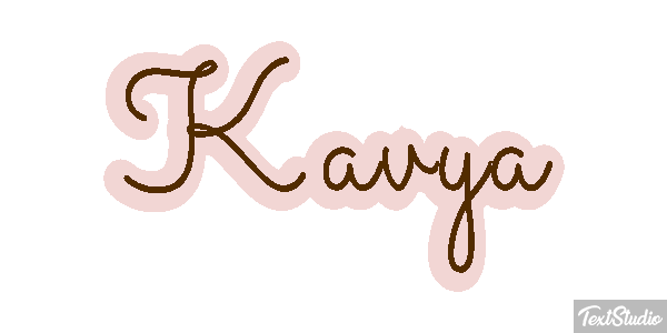 Kavya Effetto testo