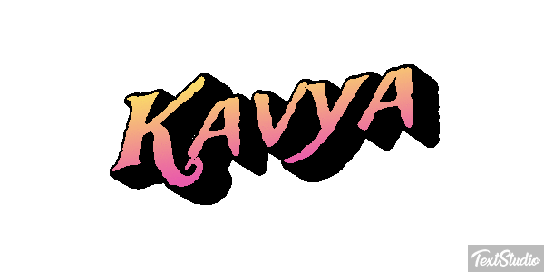 Kavya Effetto testo