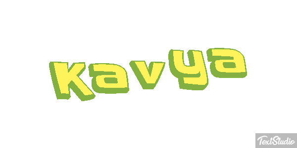 Kavya Effetto testo