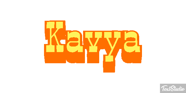 Kavya Effetto testo