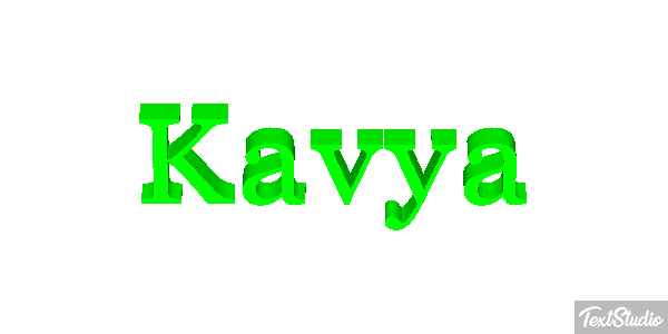 Kavya Effetto testo