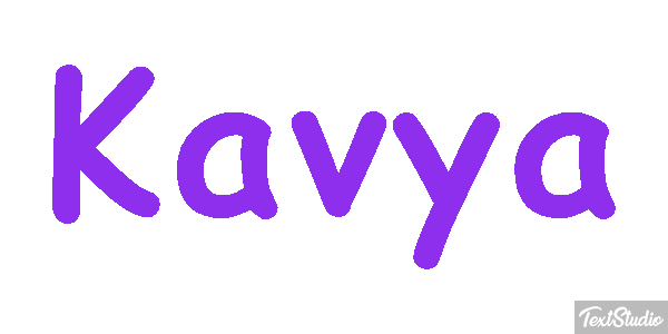 Kavya Effetto testo