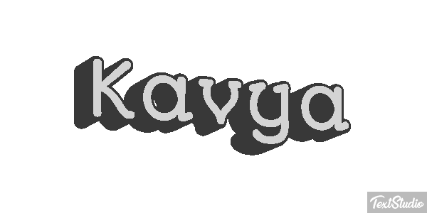 Kavya Effetto testo