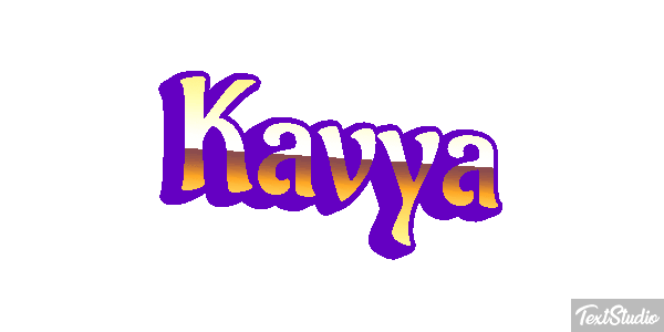 Kavya Effetto testo