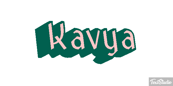 Kavya Effetto testo