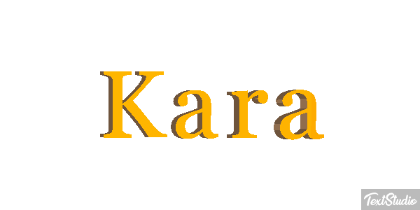 Kara Efekt tekstowy