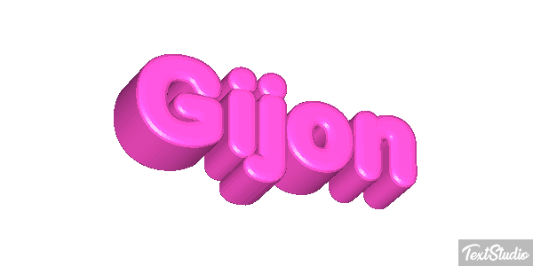 Gijón Efekt tekstowy