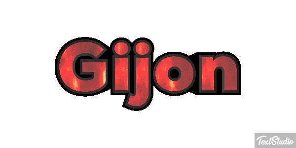 Gijón Efekt tekstowy