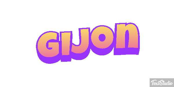 Gijón Efekt tekstowy
