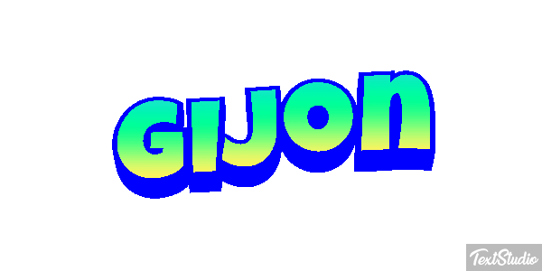 Gijón Efekt tekstowy