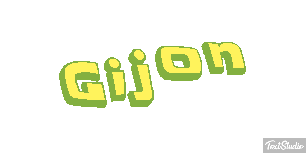 Gijón Efekt tekstowy