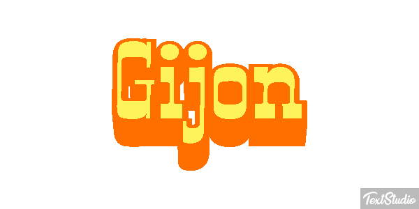 Gijón Efekt tekstowy