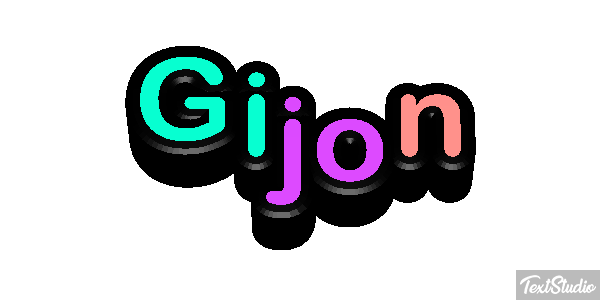 Gijón Efekt tekstowy