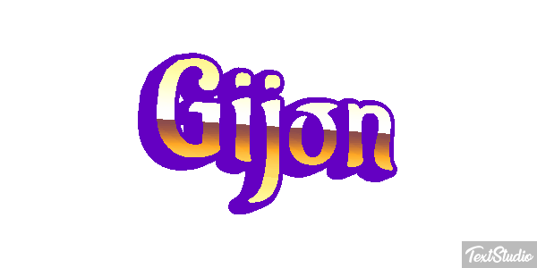 Gijón Efekt tekstowy