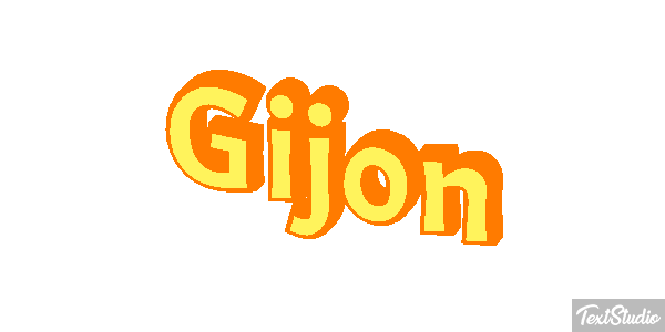 Gijón Efekt tekstowy