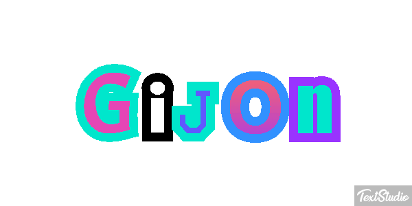 Gijón Efekt tekstowy