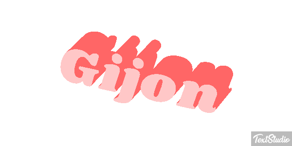 Gijón Efekt tekstowy