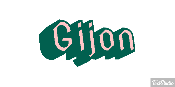 Gijón Efekt tekstowy