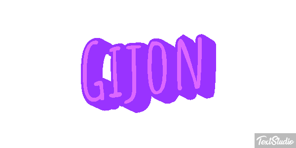 Gijón Efekt tekstowy