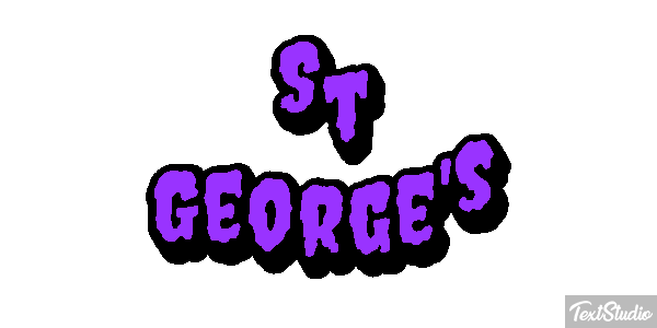 St George's Effetto testo