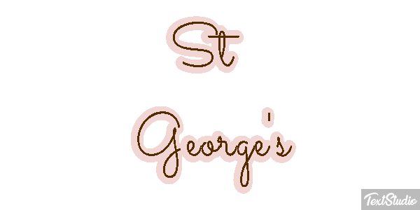St George's Effetto testo