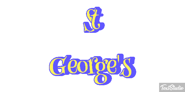St George's Effetto testo