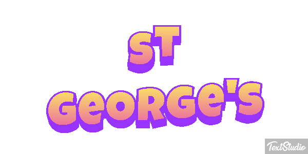 St George's Effetto testo